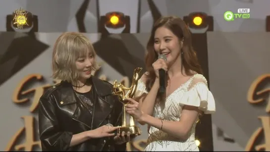 [CLIP] Girls Generation - Digital Single Bonsang  (30th Golden Disc Awards / 160120)