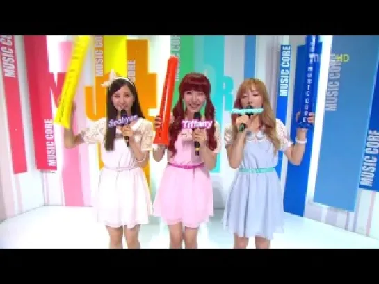 [MC] SNSD (TTS) - MC Cut (Music Core/2012.06.16)