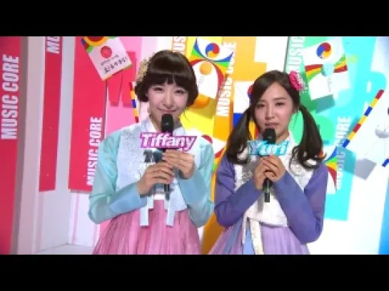 [MC] SNSD (YulTi)  - Music Core (2012.01.21)