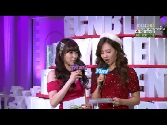 [MC] SNSD (Tiffany, YuRi) (2011.12.24\Music Core)