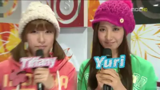 Tiffany,Yuri @ Music Core