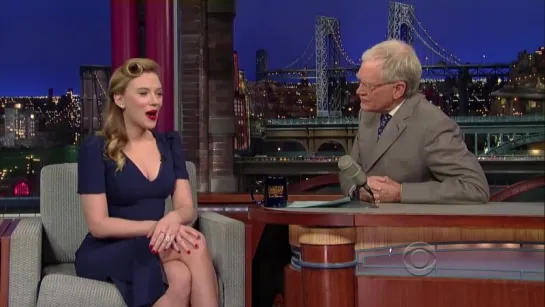 Scarlett Johansson - Late Show with David Letterman (2014)