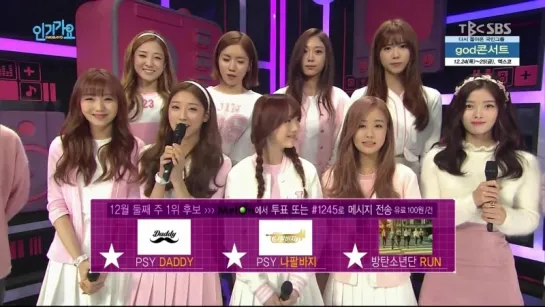 151213 Lovelyz Comeback Interview @ Inkigayo