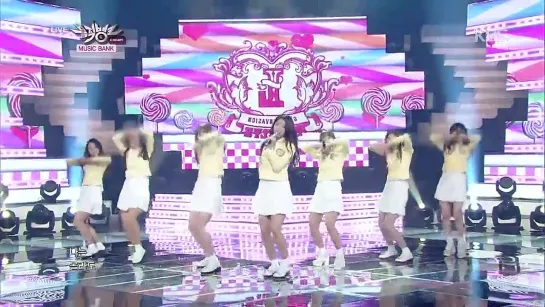 150102 LOVELYZ - Candy Jelly Love @ Music Bank