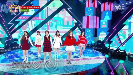 141220 Lovelyz - Candy Jelly Love @ Music Core