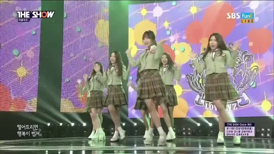 141125 Lovelyz (러블리즈) - Candy Jelly Love on The Show