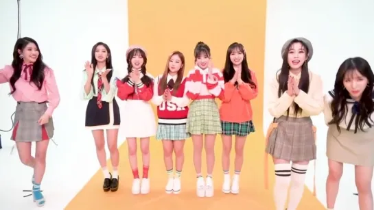 180411 Popteen - Lovelyz behind