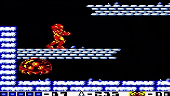 Metroid 3x16 GB Metroid 2 16 - Explorando el Planeta - Se detectan 8 huevos Metroid