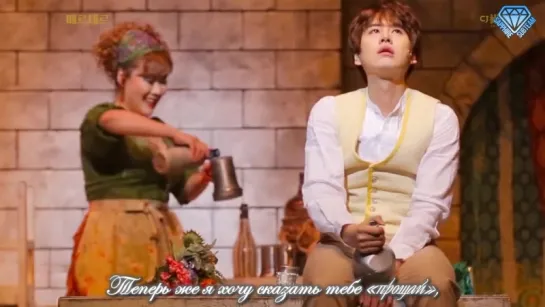 [Sapphire SubTeam] Kyuhyun - 발길을 뗄 수 없으면 (If I Couldnt Pull Myself Away) из мюзикла Werther (рус.саб)