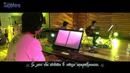 [Sapphire SubTeam] 090624 Music Travel La La La Super Junior & Girls Genaration - Way back into love (рус.саб)