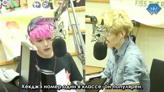 [Sapphire SubTeam] 130624 Sukira - Goodnight Popz Skit - В ролях Рёук и Генри (рус.саб)