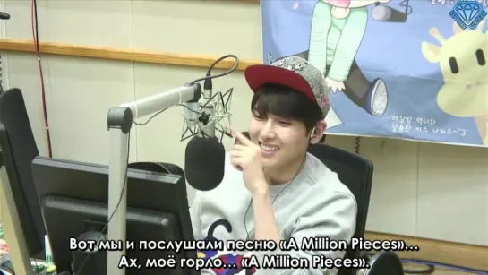 [Sapphire SubTeam] 151021 Sukira  - Рёук о "A Million Pieces" (рус.саб)