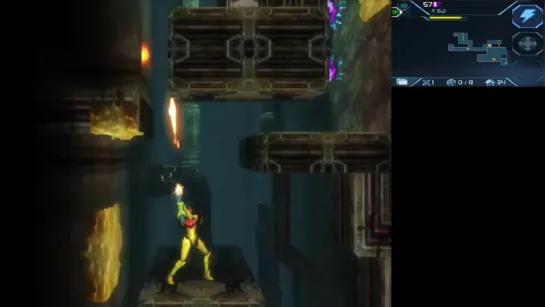 Metroid 2 Samus Return 015 - Eliminando otro metroid