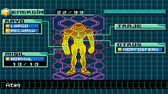 Metroid 2x04 Obteniendo el rayo recarga