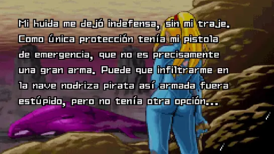 Metroid 2x50 La nave es derribada por los piratas espaciales