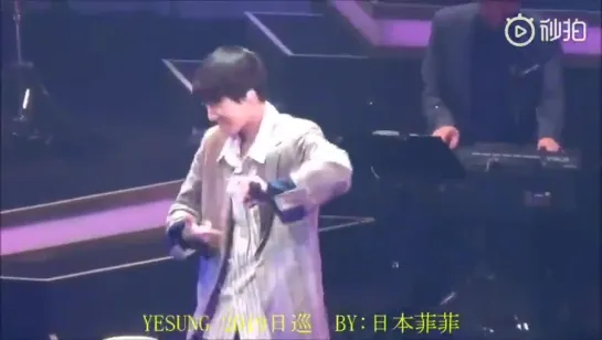 190220 Yesung dancing to AKB48s Koisuru fortune cookie cr. 日本菲菲