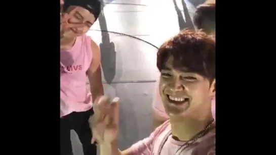 180728 [IG] ginjo0412 Update with CHANYEOL - SMTOWN live in osaka Feat. shindong chanyeol