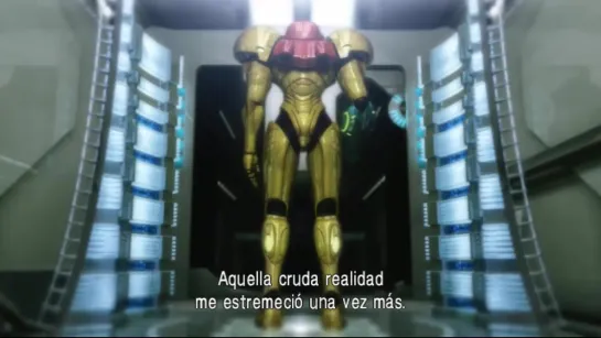 Metroid 13x03 Samus reporta sobre su mision en Zebes a la Federacion