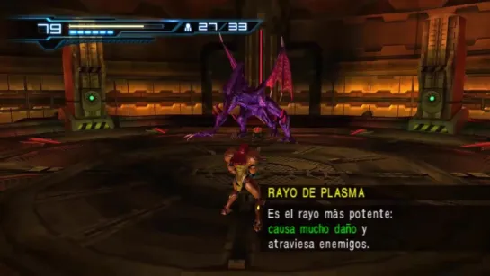 Wii Metroid Other M 38 Encontrando a la criatura era Ridley-