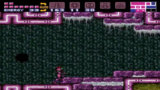 Metroid 11x29 SNES Super Metroid 34. Explorando Maridia