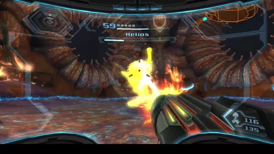 Metroid 7x54 Wii Metroid Prime 3.50 Destruyendo el meteoro de Phazon en Elysian