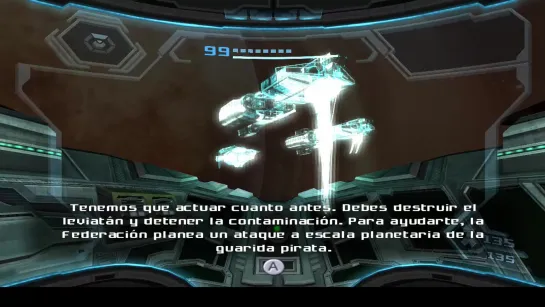 Metroid 7x55 Wii Metroid Prime 3.51 Una nueva Mision - Primero rumbo a Norian