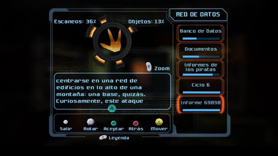 NGC Metroid Prime 2.15 Explorando el Centro de Mando de los Piratas - Encontrandose a SA oscura