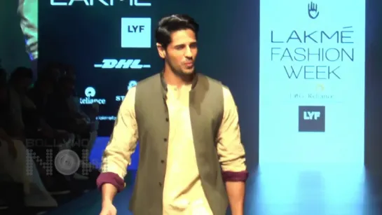 Sidharth at LFW 2016