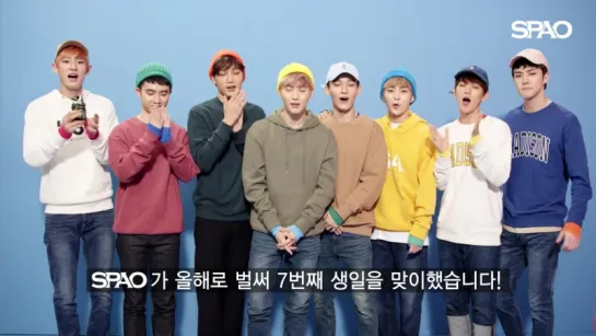 [VIDEO] 161117 EXO CHEN @ SPAO 7th Anniversary