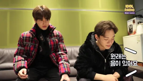 190107 EXO Suho Chen @ Idol Radio  Behind The Scenes