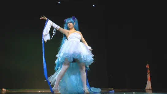 #Косплей Hatsune Miku (Vocaloid) /#AniCon 2017/