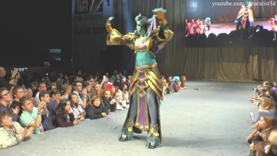 Сosplay Dranei Mage Tamuura World of Warcraft