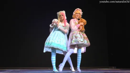 #Косплей : Eliza & Kamelya - Sweet Lolita's – /AkiCon 2016/