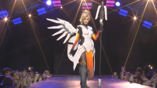 #Косплей #Mercy #Overwatch /#Старкон 2017/