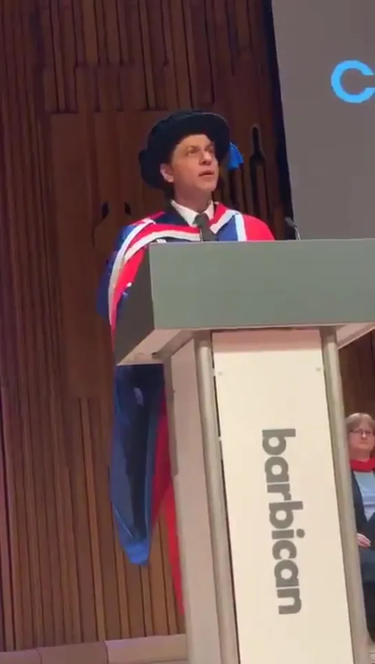 SRK shares his thoughts on kindness and its essence as the UniversityOfLawHonoursSRK