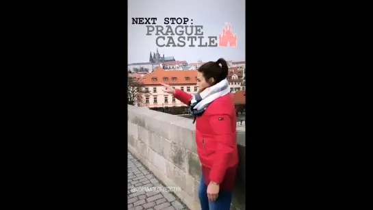 sightseeing in prague with joanna jedrzejczyk