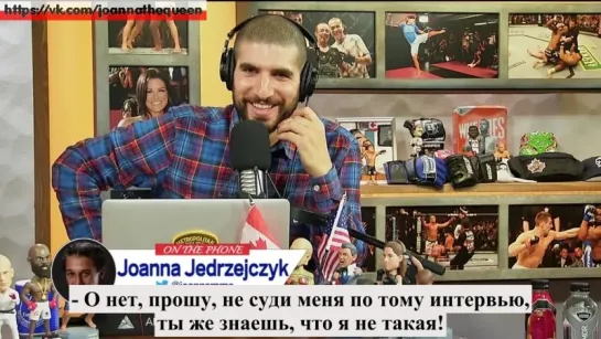 joanna jedrzejczyk on helwani's show