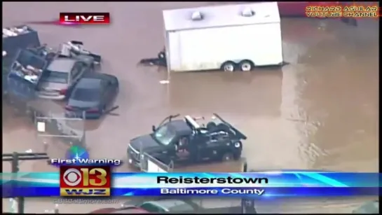 Heavy Rains, Hail, Strong Wind And Flash Flooding Happening Now in Parts of America