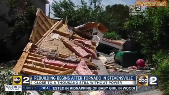 The Effects And Devastation of EF-2 Tornado in Kent Island