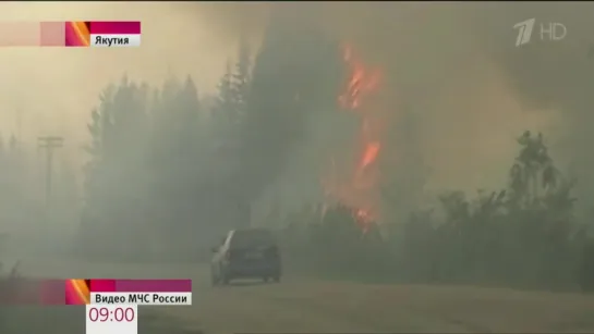 На юге Якутии не удается взять под контроль лесные пожары