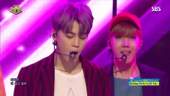 《Comeback Special》 BTS (방탄소년단) - Am I Wrong @인기가요 Inkigayo 20161016