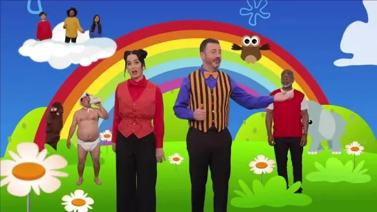 Katy Perry & Jimmy Kimmel perform BABY SHOCK