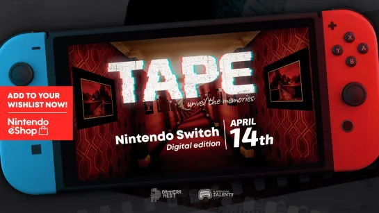 ▶Детективное приключение TAPE: Unveil the Memories выйдет в цифровом виде на Nintendo Switch 14 апреля