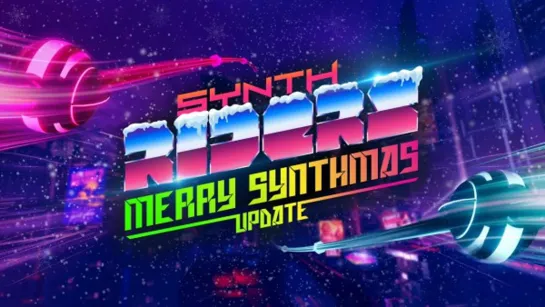 Для Synth Riders вышло рождественское обновление