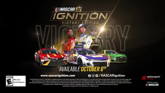 NASCAR 21: Ignition вышло обновление сезона 2022 года