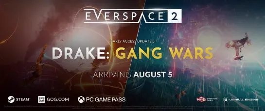 Для Everspace 2 вышло крупнейшее обновление раннего доступа Drake: Gang Wars