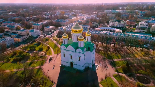 Екатерининский собор в Пушкине.