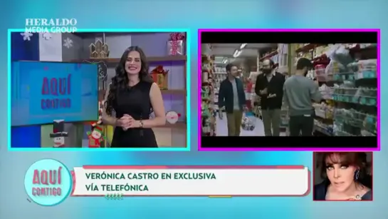 HeraldoTelevisión Verónica Castro compartió en entrevista exclusiva para NuestraMañana que