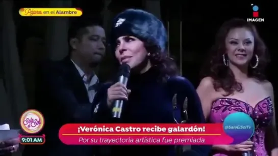 ¡Verónica Castro causa zafarrancho! _ Sale el Sol