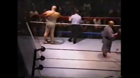 Yokozuna_Bastion Booger vs Men on a Mission (WWF Oakland, CA March 4th, 1994)